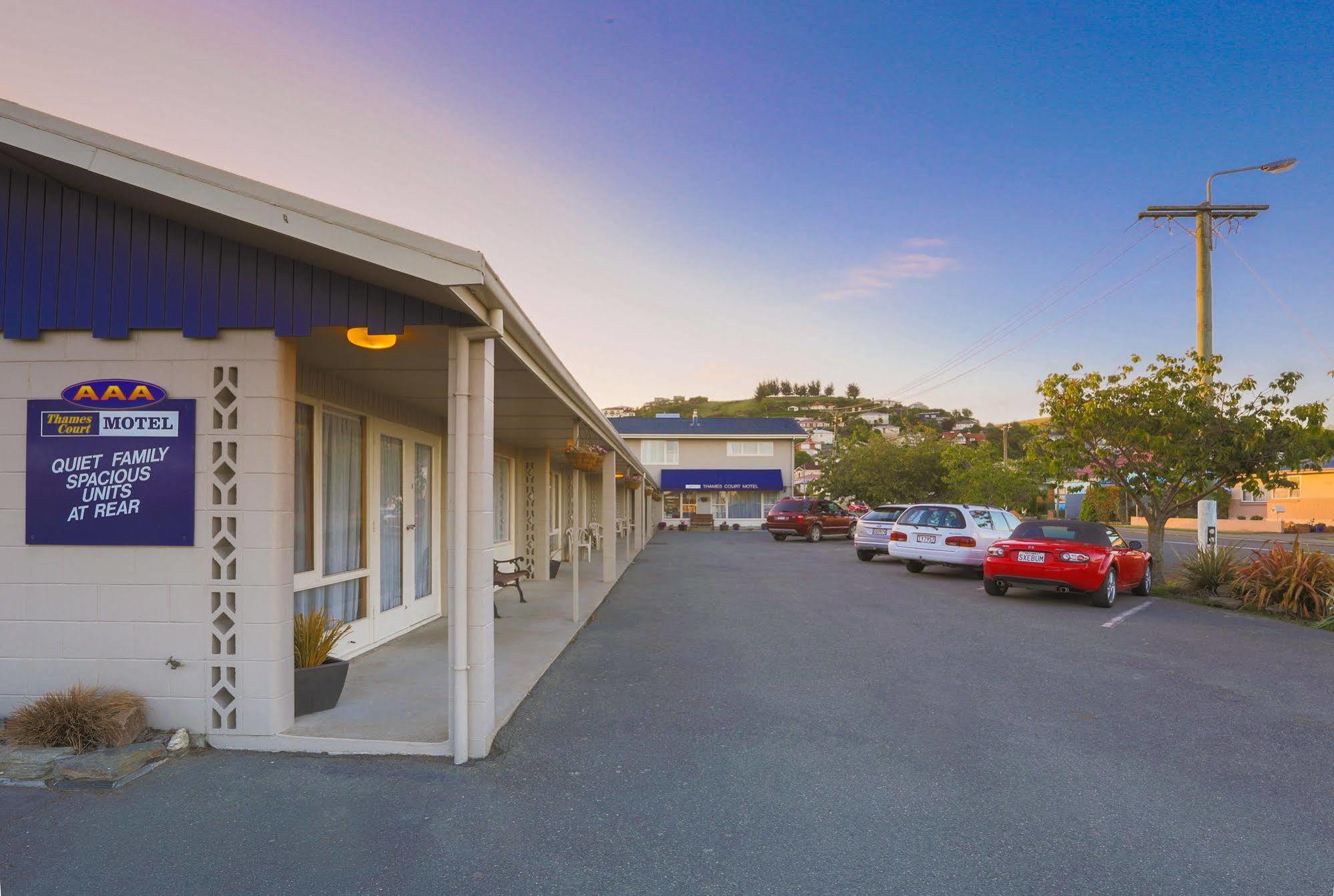 Aaa Thames Court Motel Oamaru Exteriér fotografie